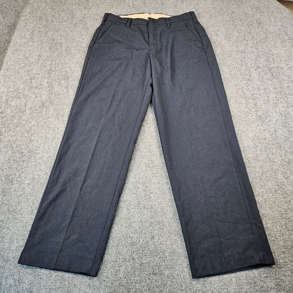 Men's Classic Straight Dress Pants - Dark Gray